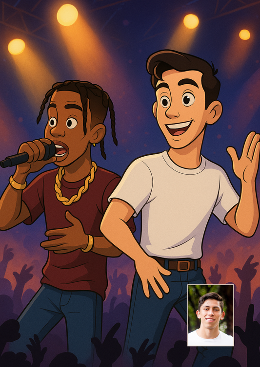 Хип-хоп персонализиран постер