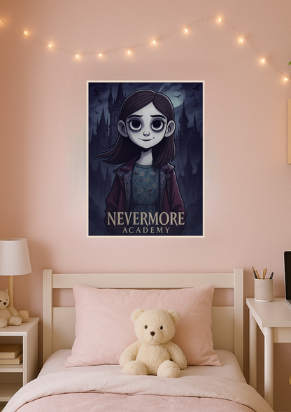 Мистериозен портрет с готическа атмосфера! 🕷️